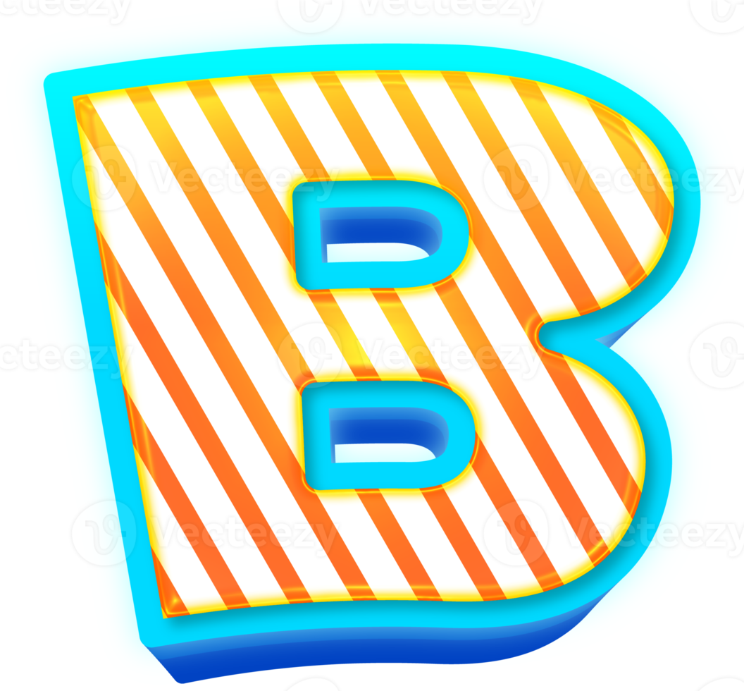 Candy alphabet letters png