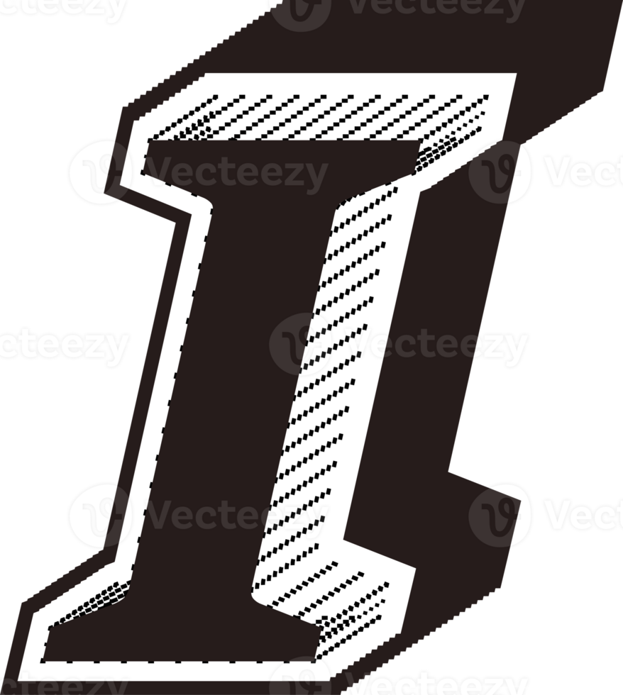 Black and white letters png