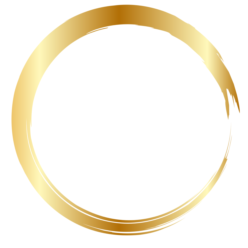 gouden cirkel PNG