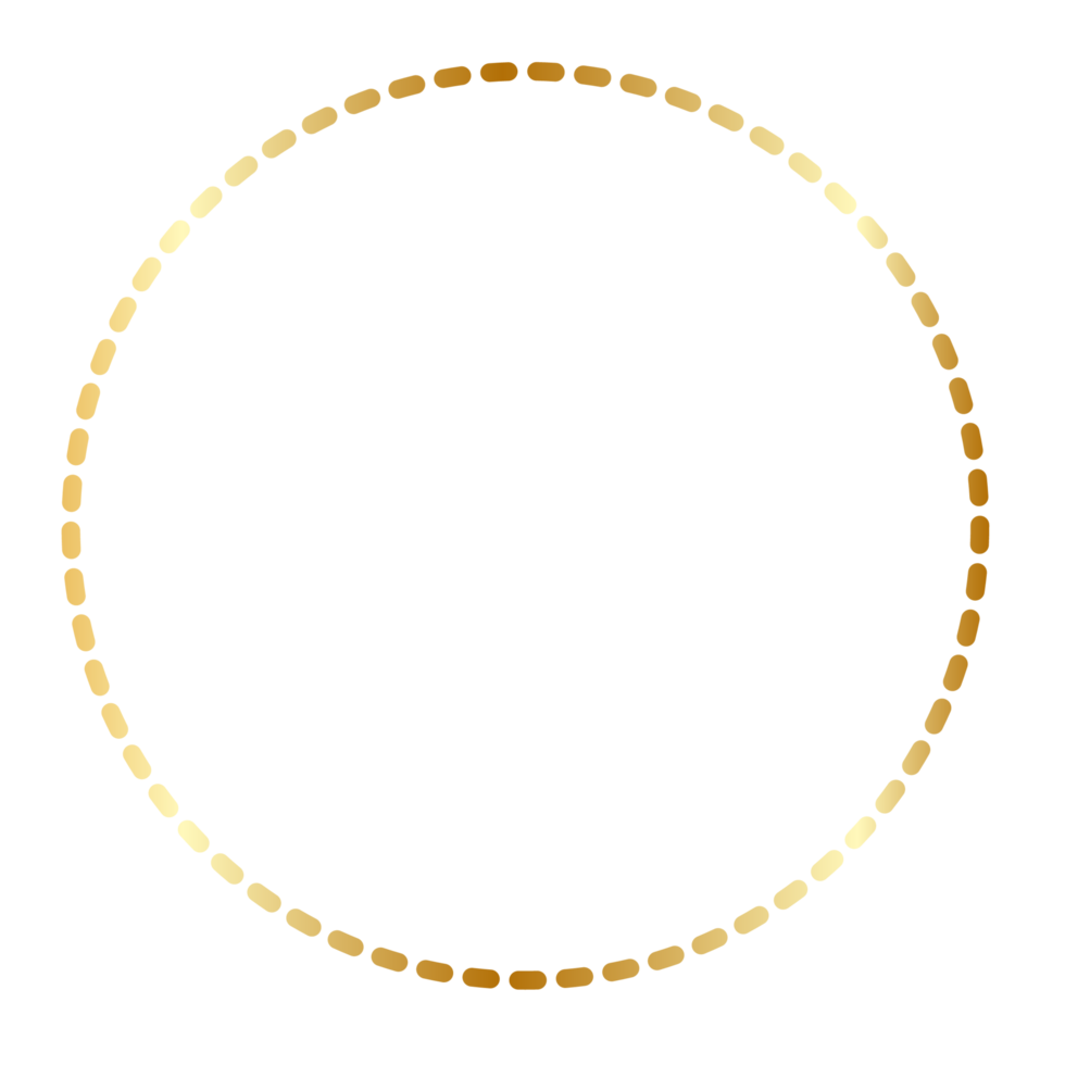 gouden cirkel PNG