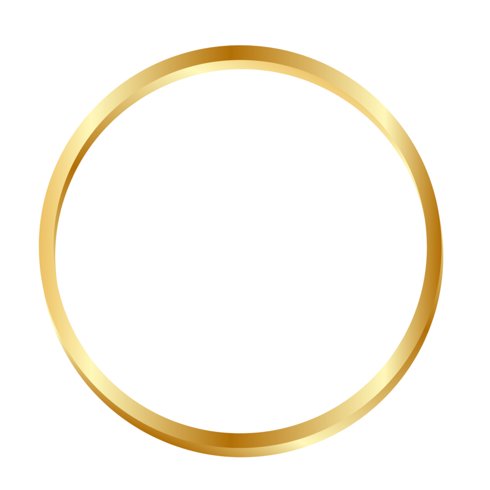 gouden cirkel PNG