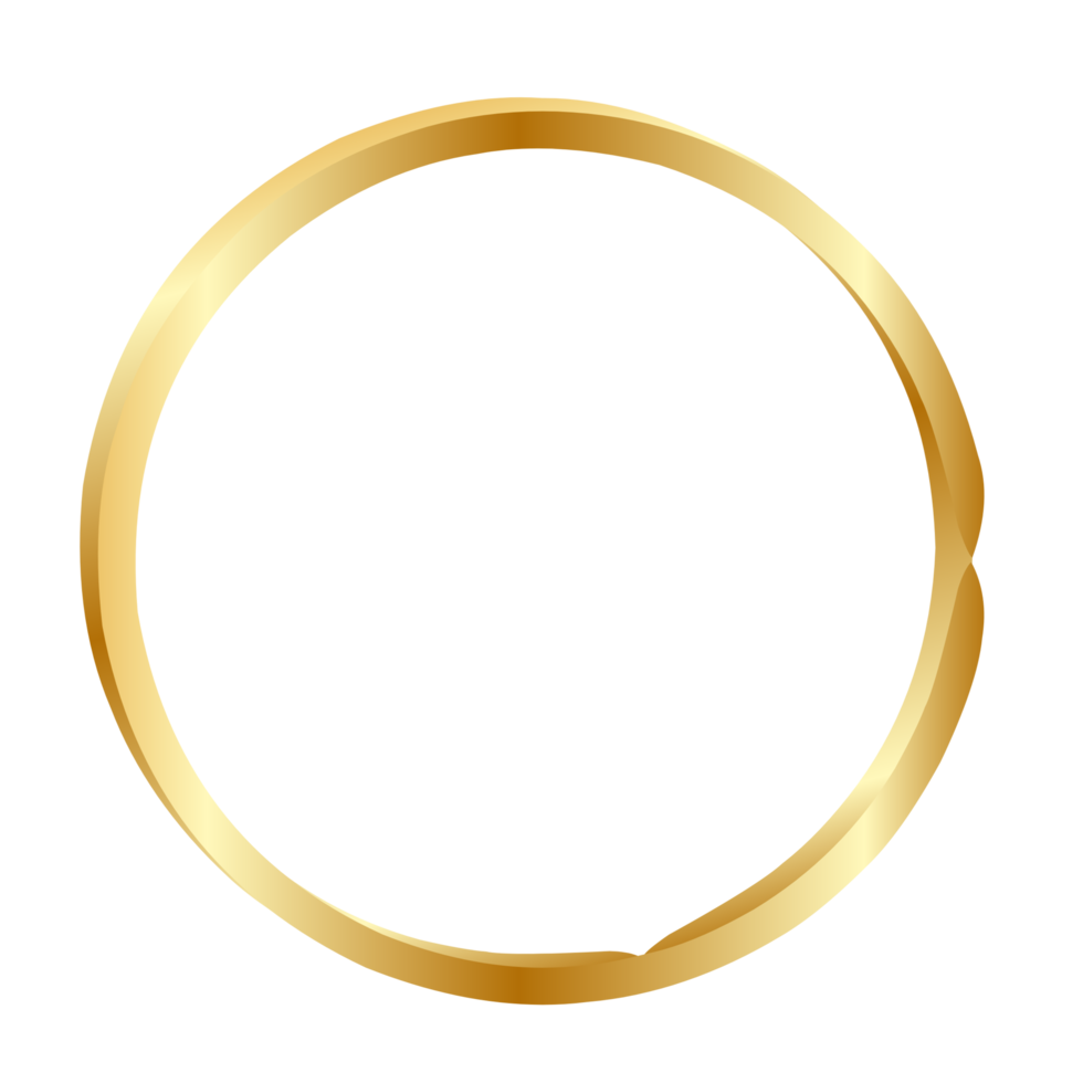 gouden cirkel PNG