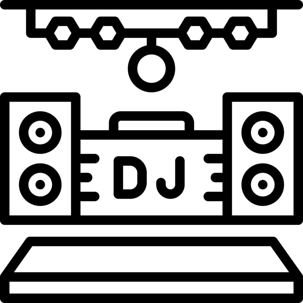line icon for arrangement vector