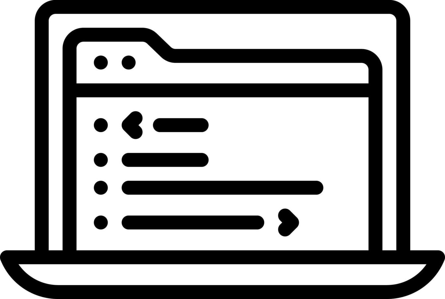 line icon for code 22941893 Vector Art at Vecteezy