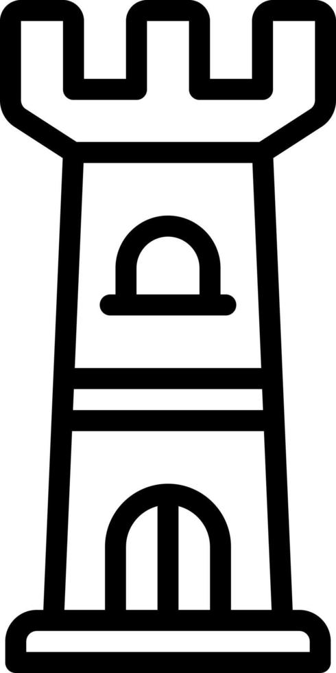 line icon for bailey vector