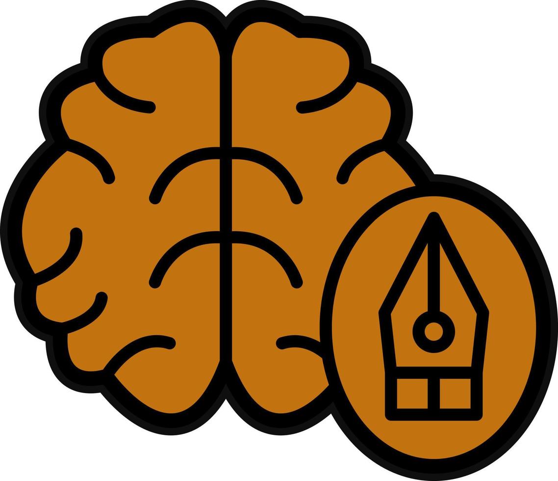 Design Thinking Vector Icon Design