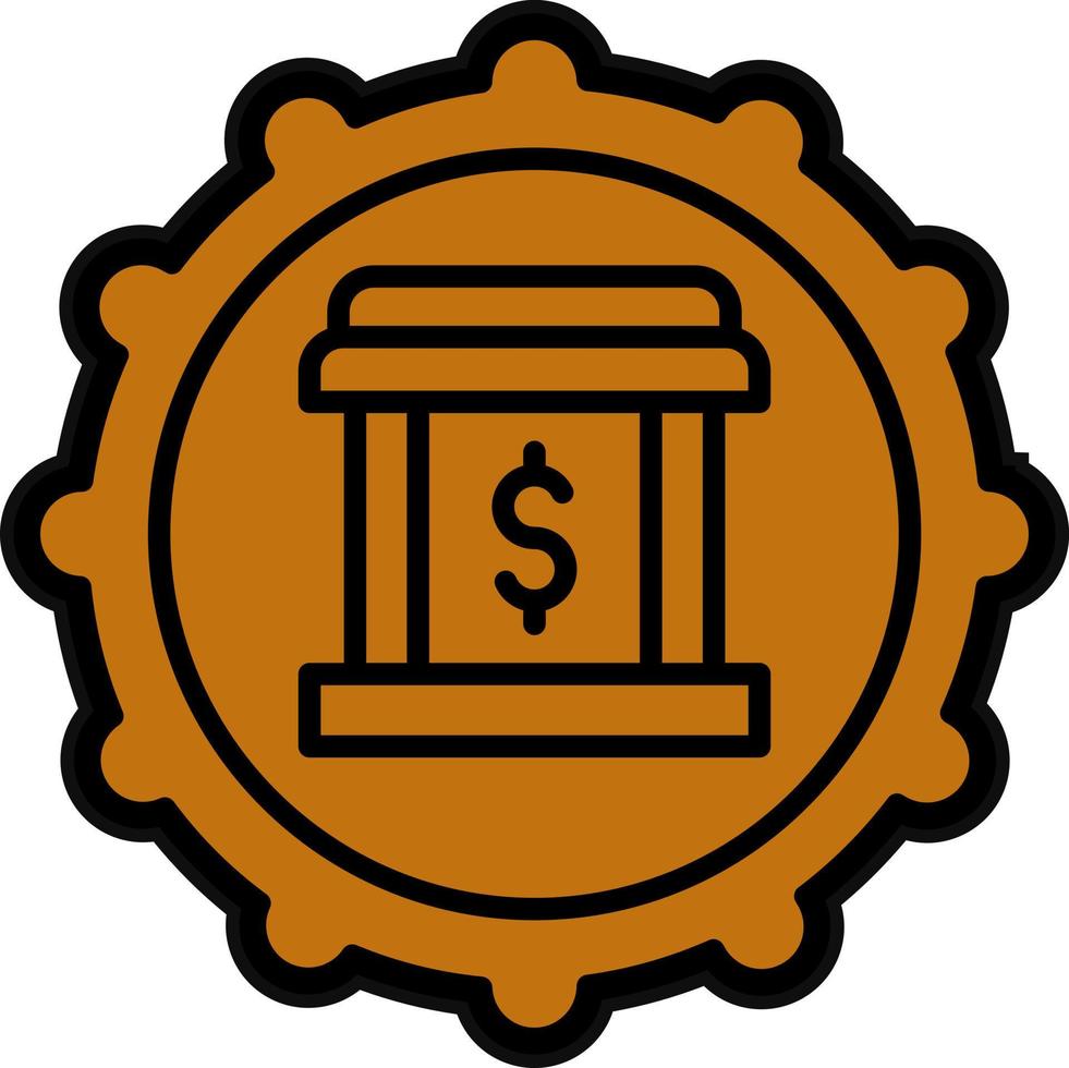 Banking System Vector Icon Design