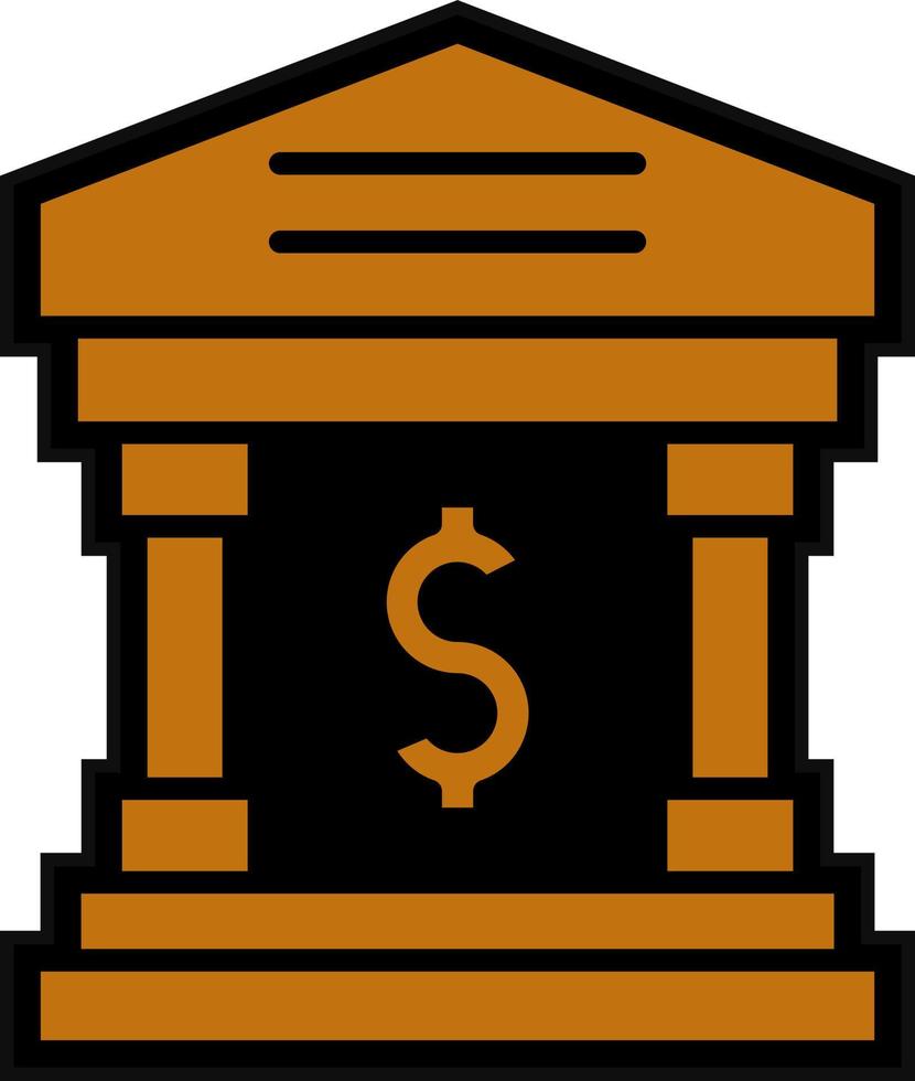 Bank Vector Icon Design