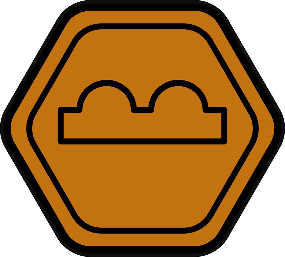 Hump Vector Icon Design