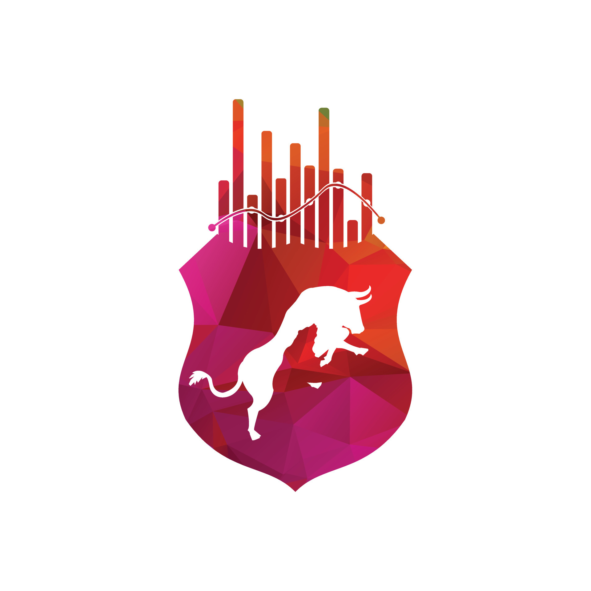 bull-and-bear-chart-logo-design-bull-and-bear-chart-vector-logo-design