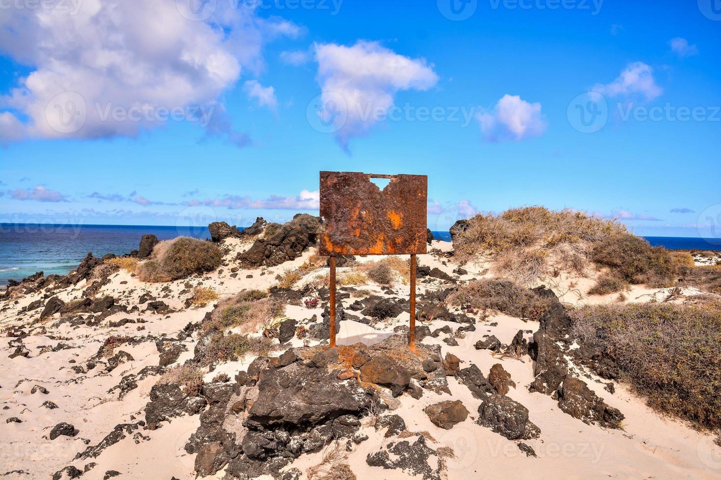 Volcanic landscapes on Timanfaya Lanzarote Canary Islands Spain photo