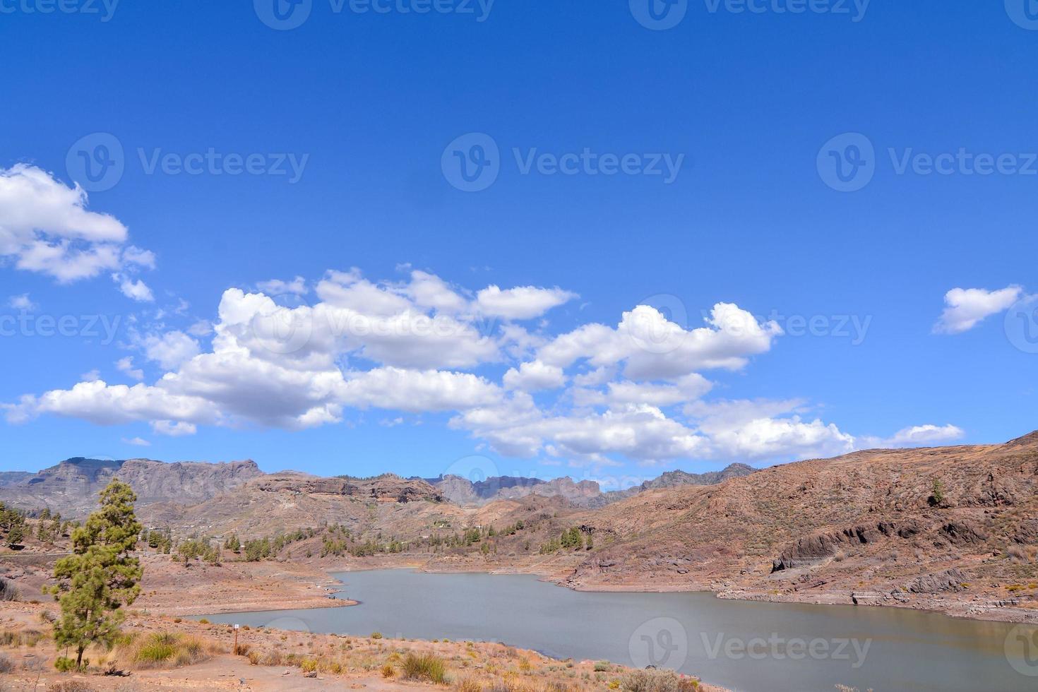 Scenic rural landscape photo