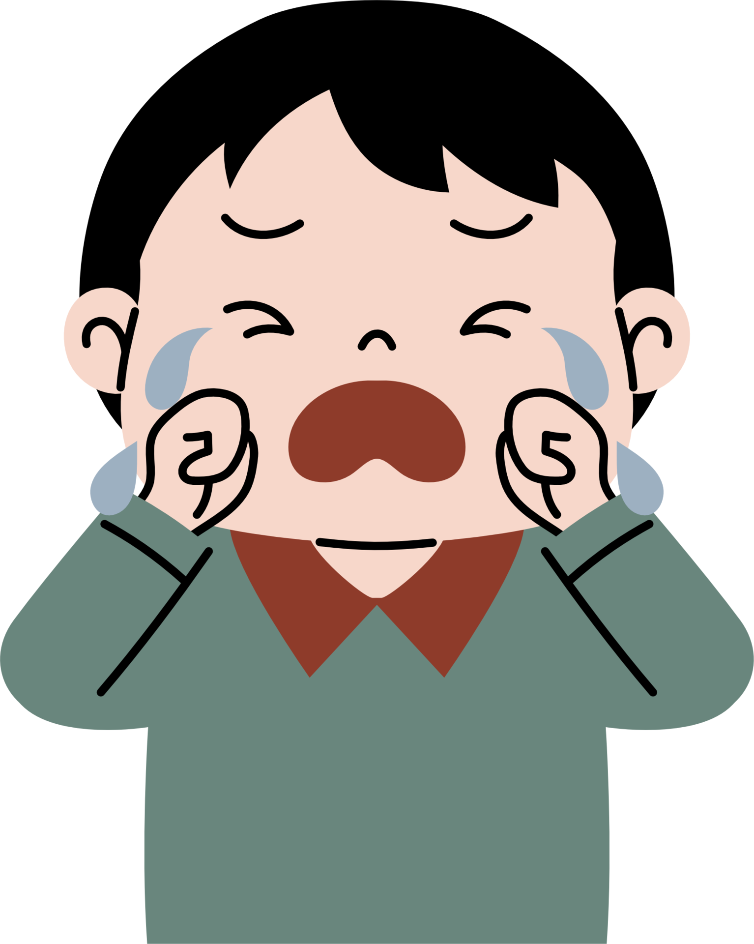 kid tantrum illustration 22944122 PNG