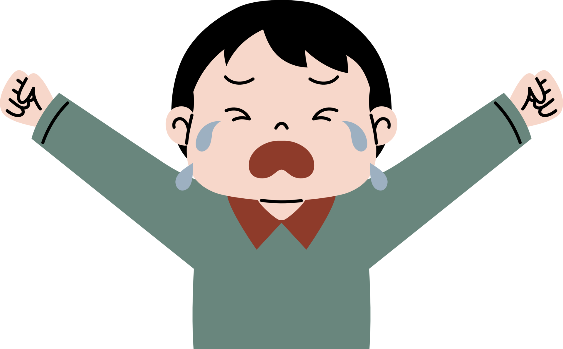 kid tantrum illustration 22944125 PNG