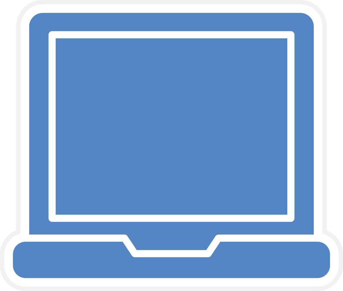 Laptop Vector Icon Design