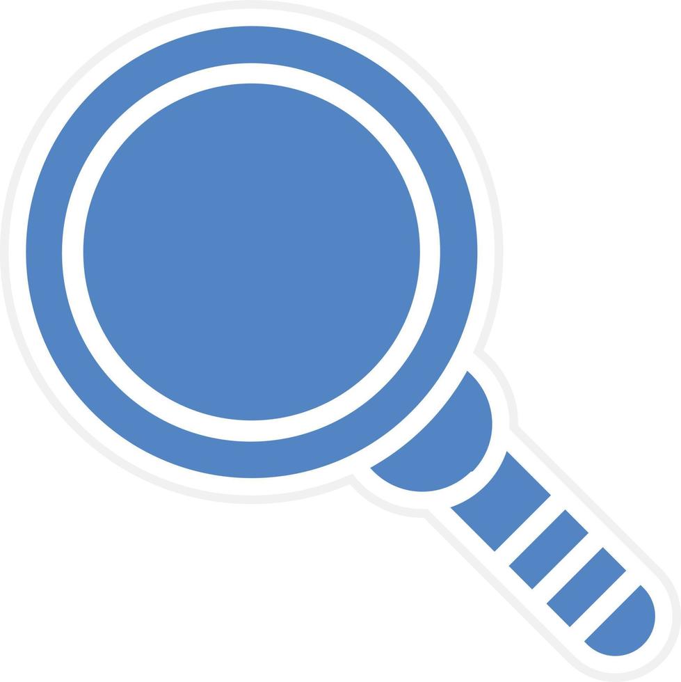 Magnifying Glass Vector Icon Design