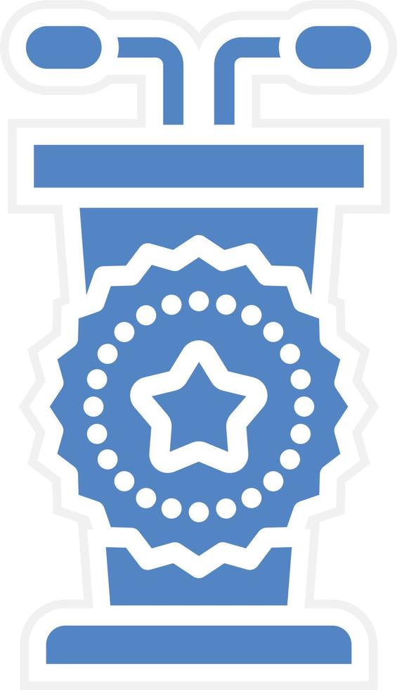 Winner Podium Vector Icon Design