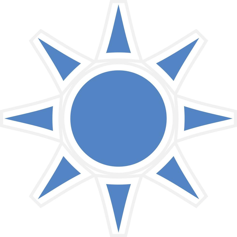 Sun Vector Icon Design