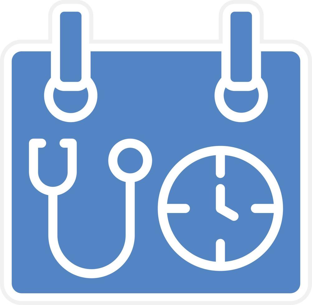 Medical Appointment Vector Icon Design