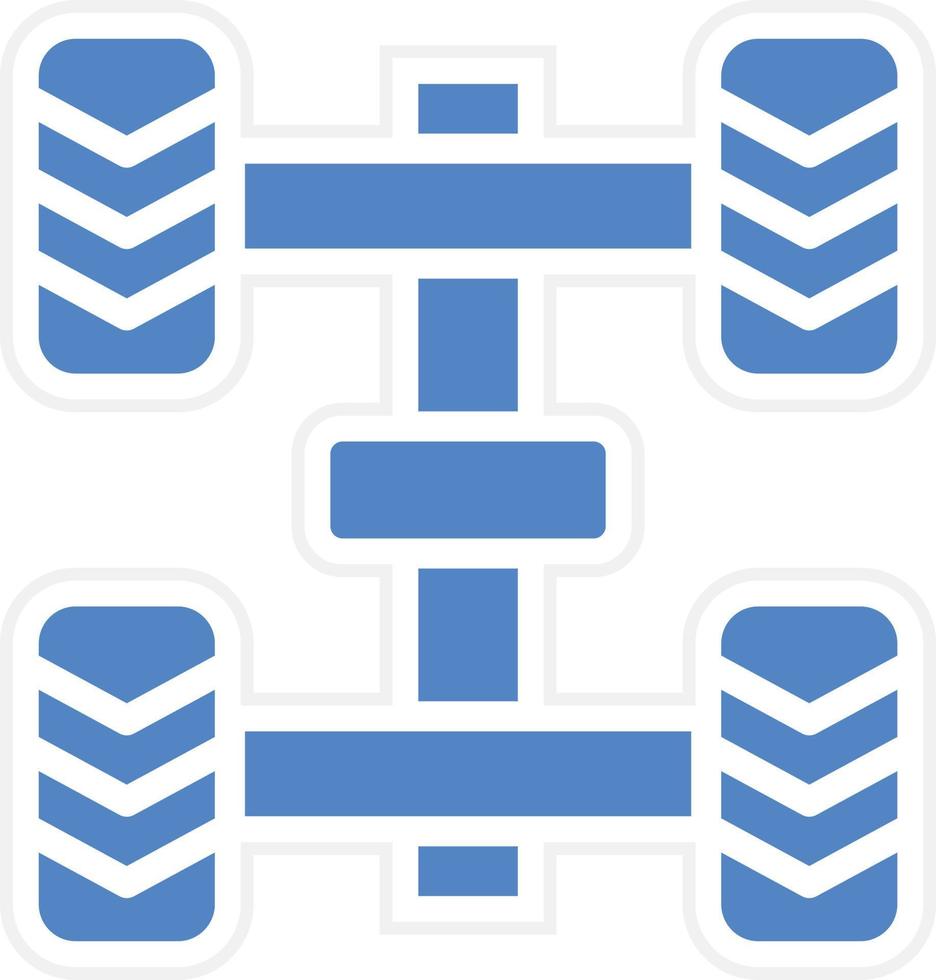 Chassis Vector Icon Design