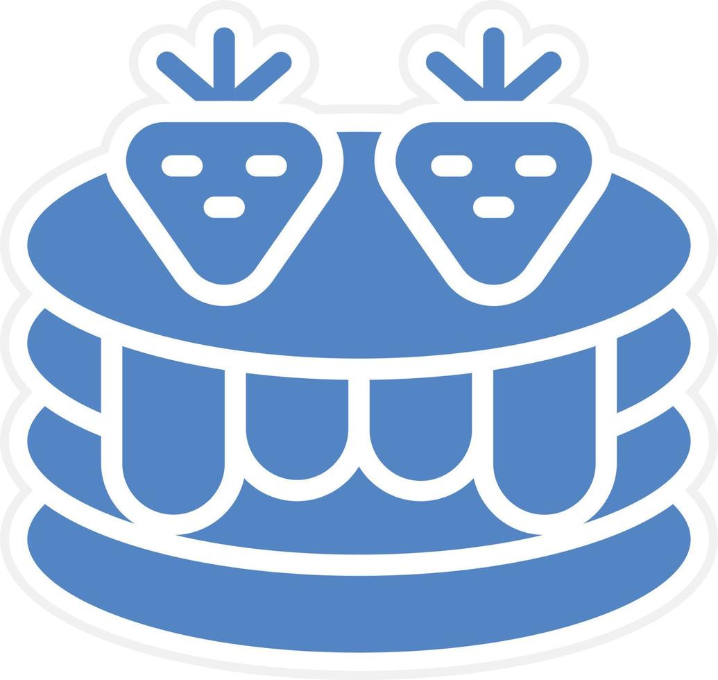 Pancake Vector Icon Design