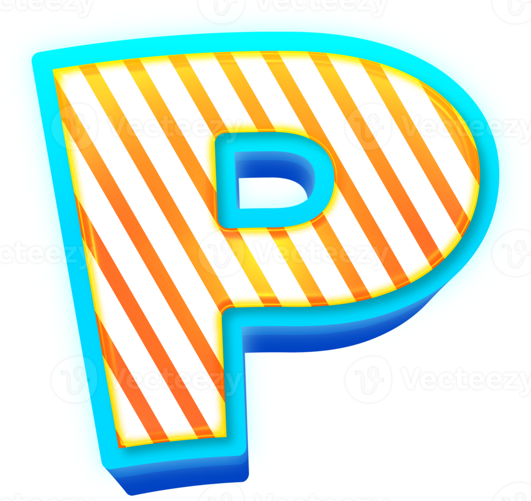 Candy alphabet letters png