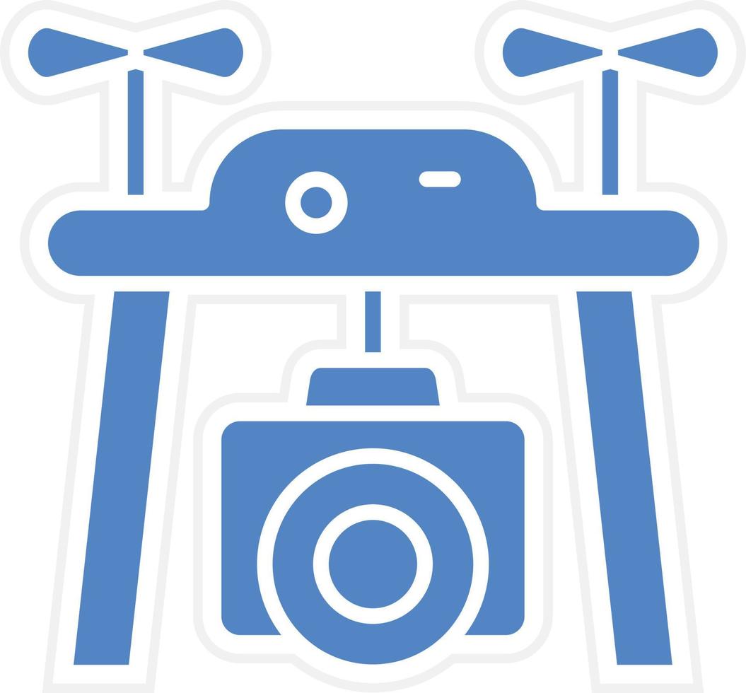 Drone Camera Vector Icon Design