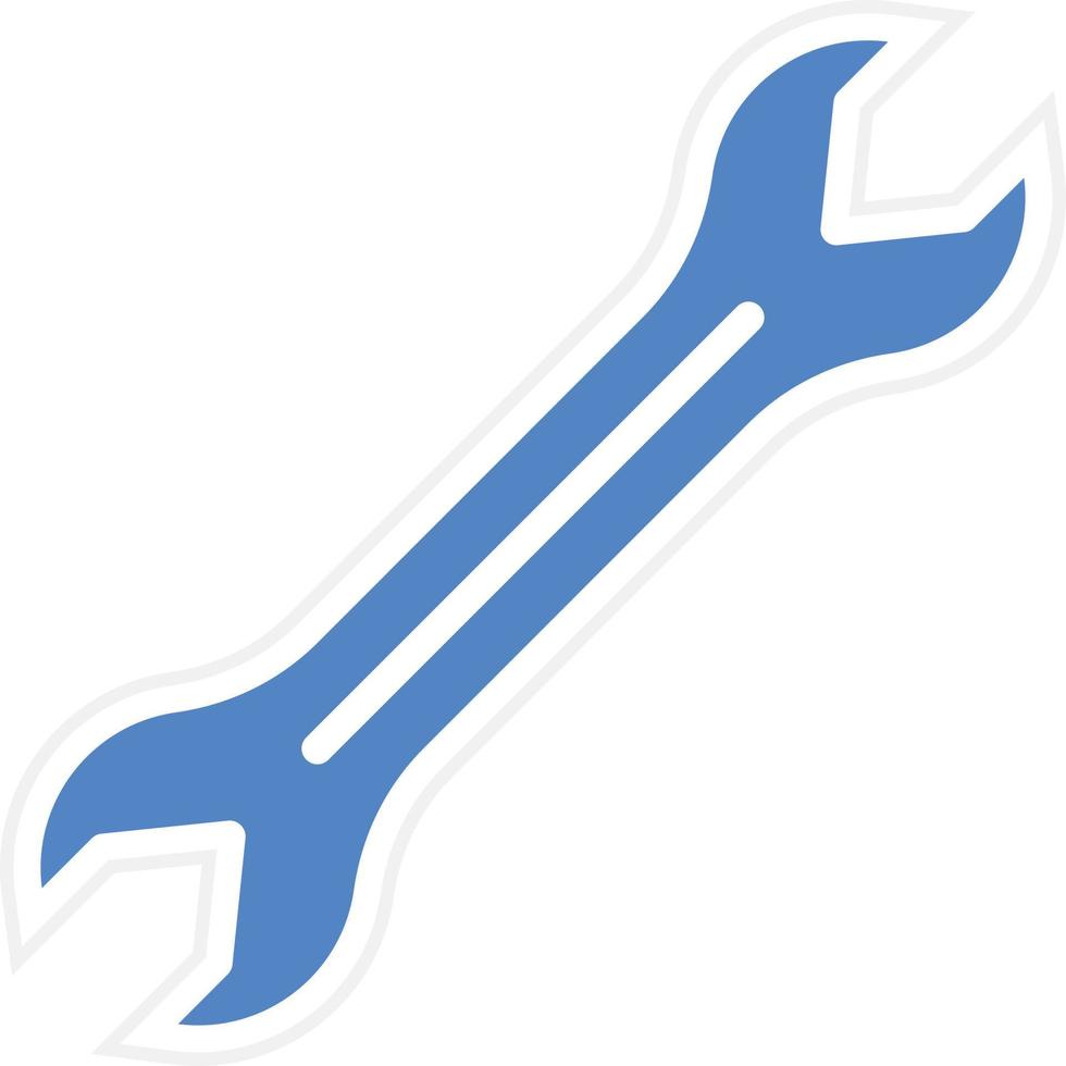 Wrench Vector Icon Design