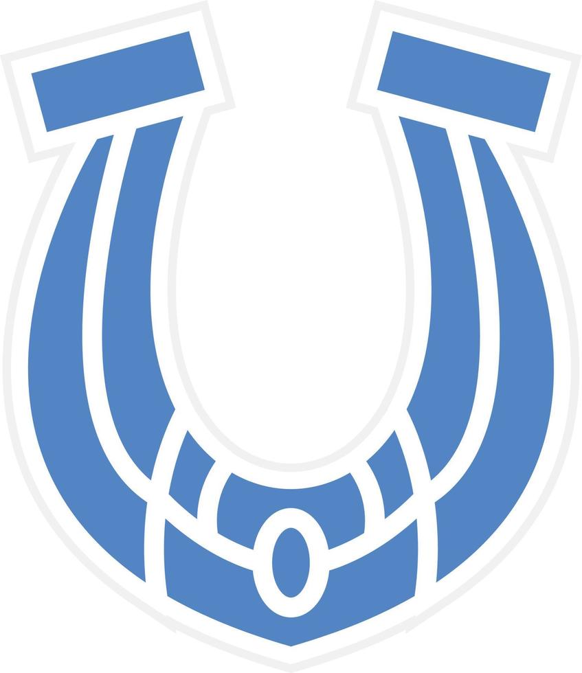 Horseshoe Vector Icon Design