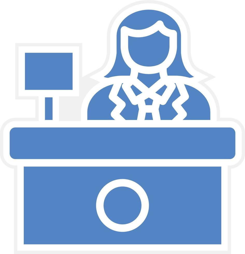 Reception Vector Icon Design
