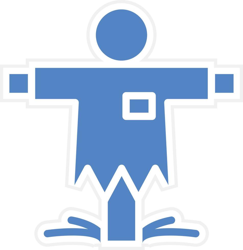 Scarecrow Vector Icon Design