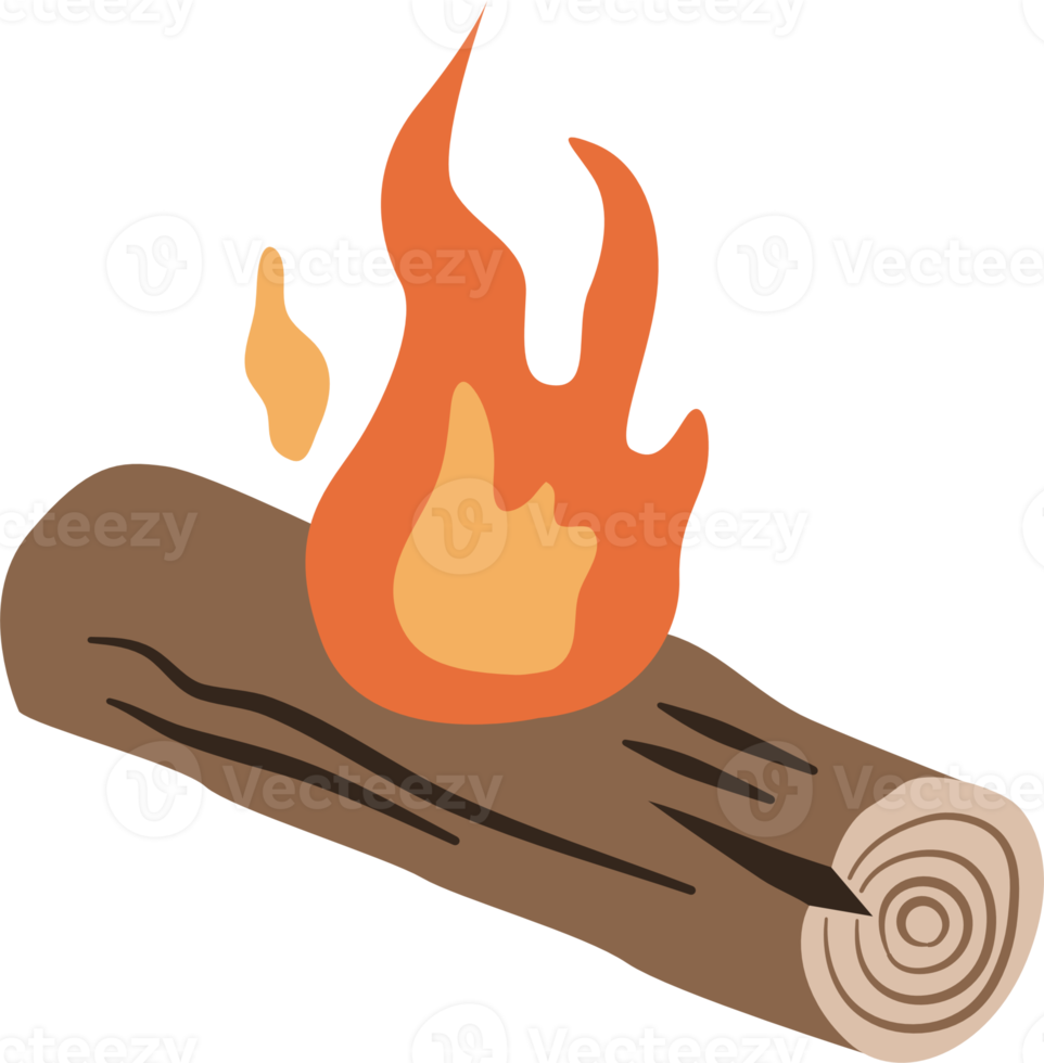 bonfire cartoon illustration png