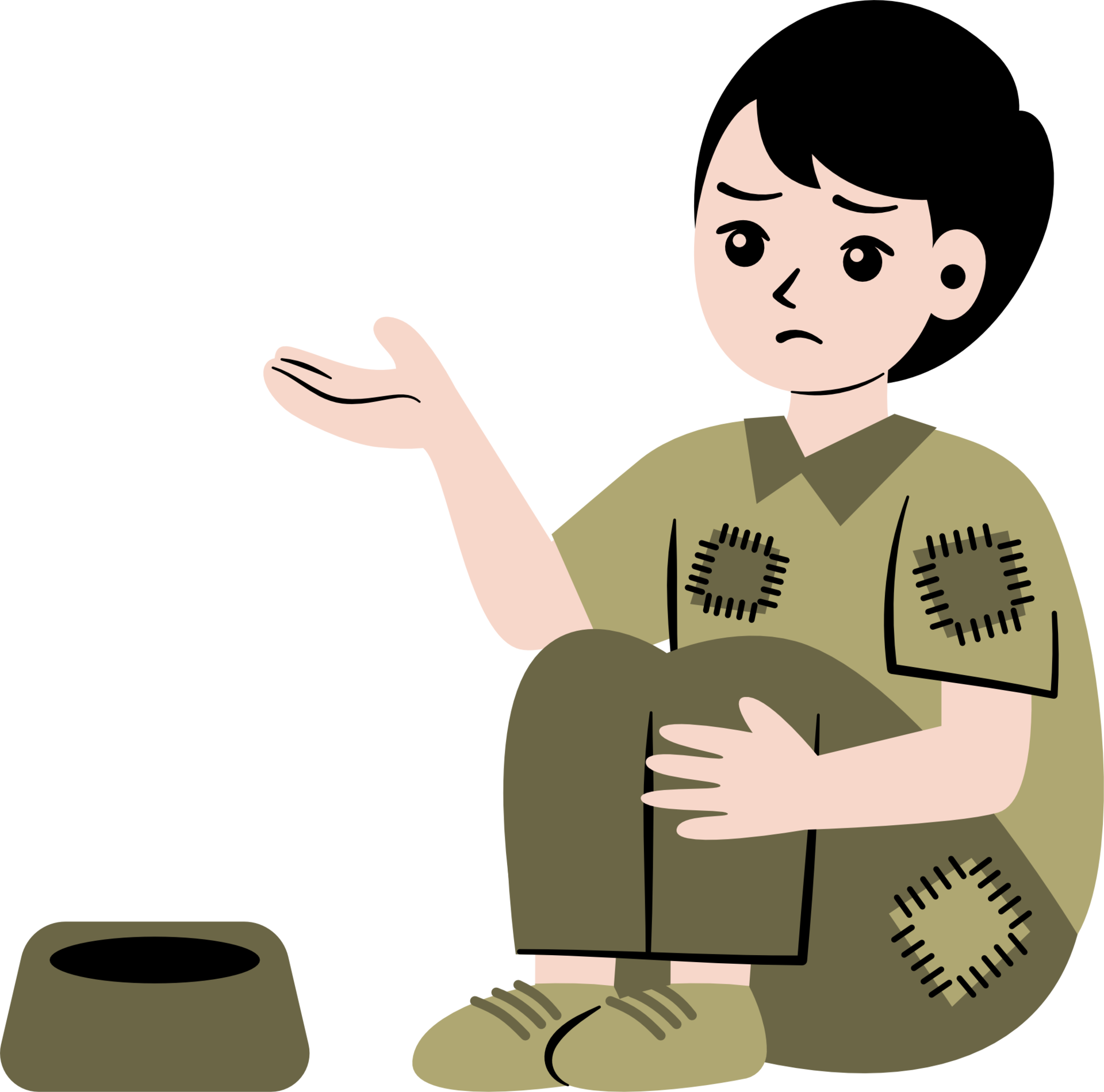 homeless people begging for help 22945327 PNG