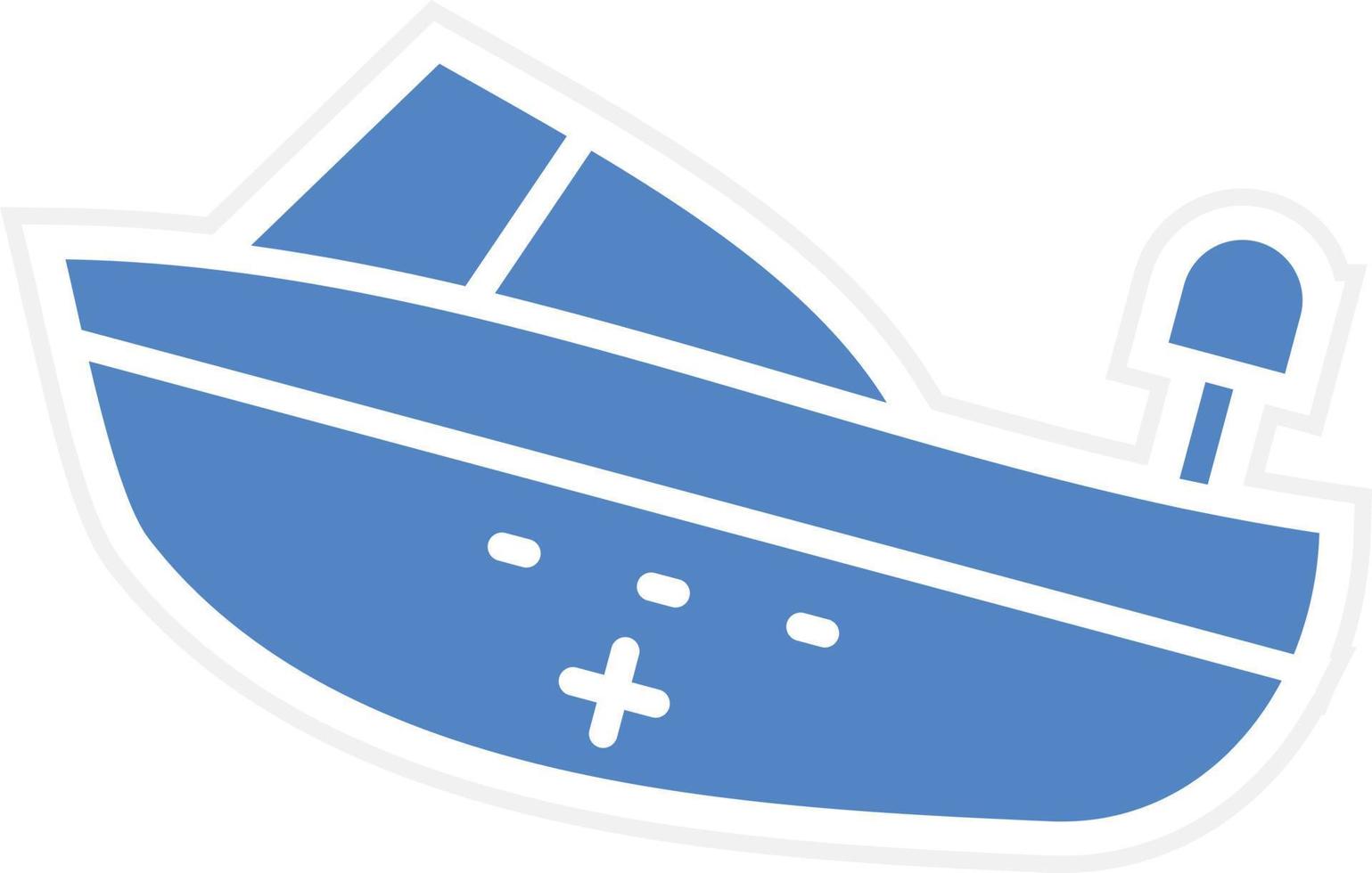 rescate barco vector icono diseño