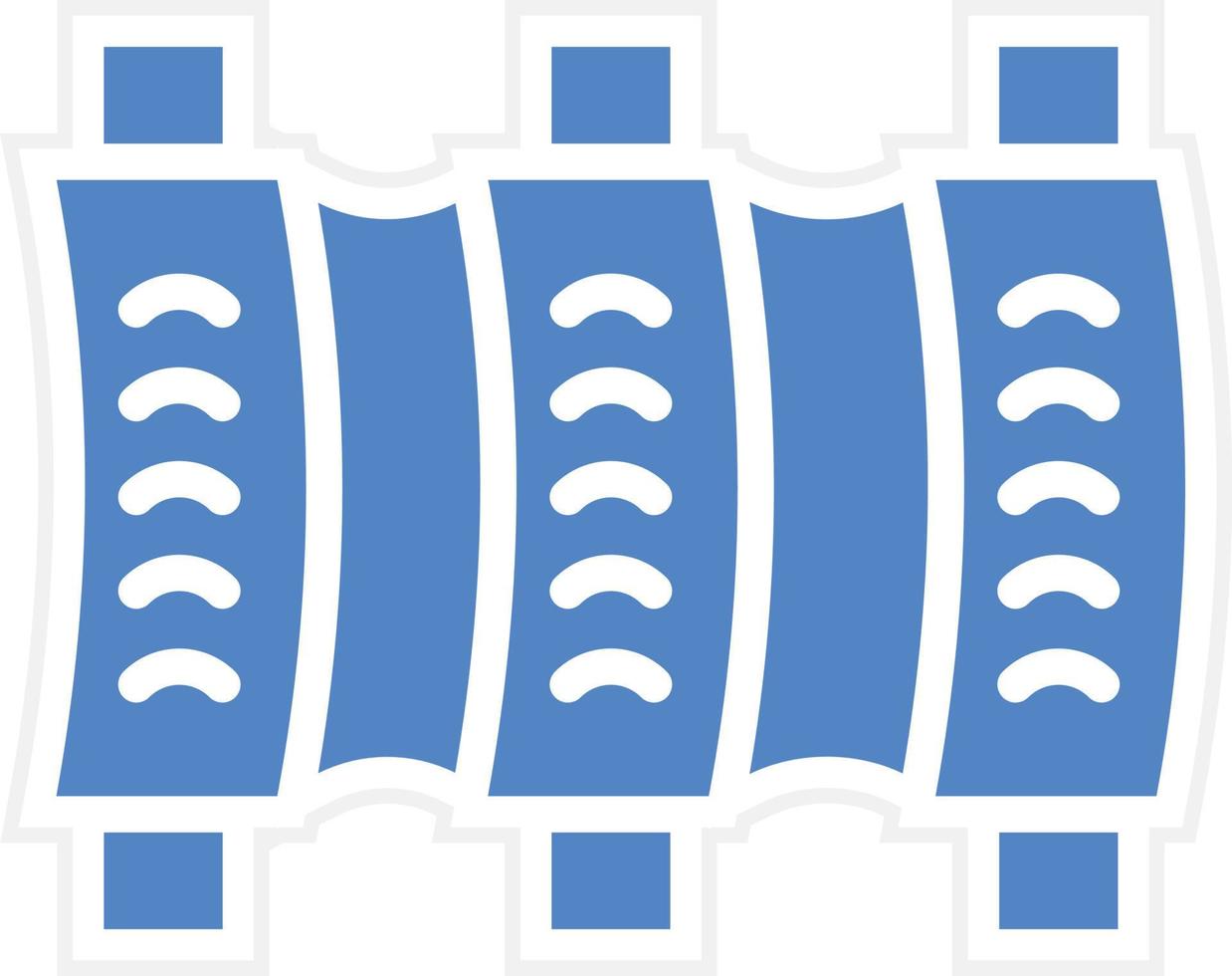 Ribs Vector Icon Design