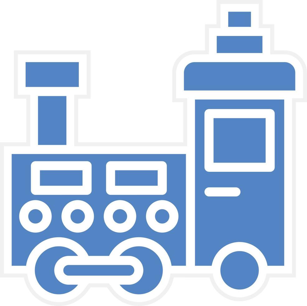 Train Toy Vector Icon Design