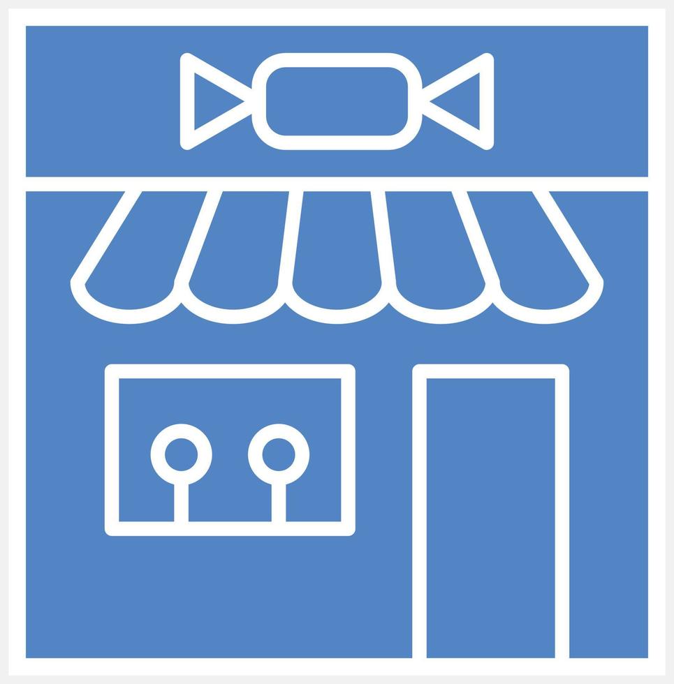 Candy Shop Vector Icon Design
