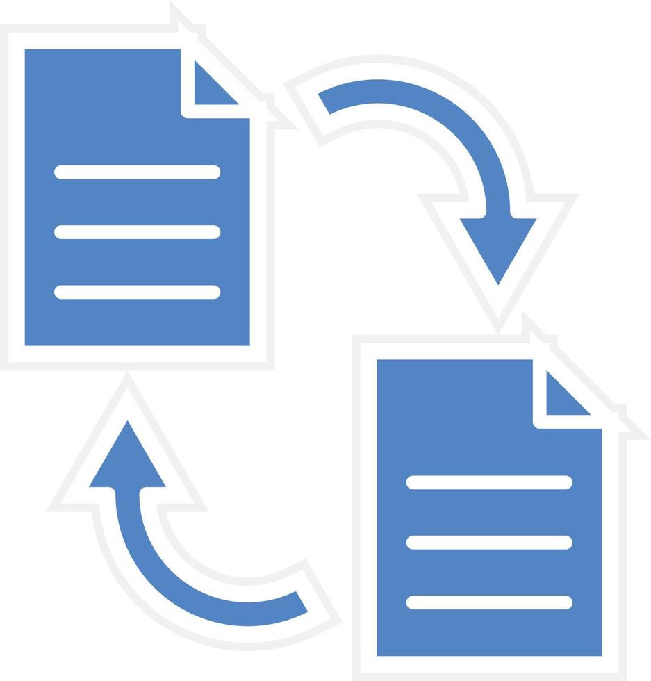 Data Transfer Vector Icon Design