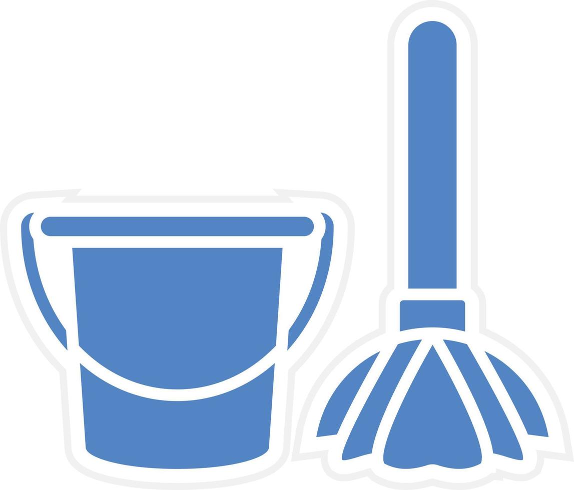 Mop Vector Icon Design