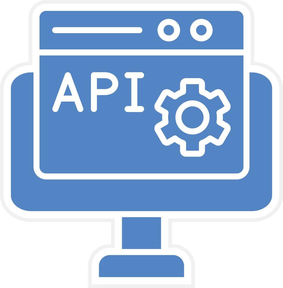 Web API Vector Icon Design 22945860 Vector Art at Vecteezy