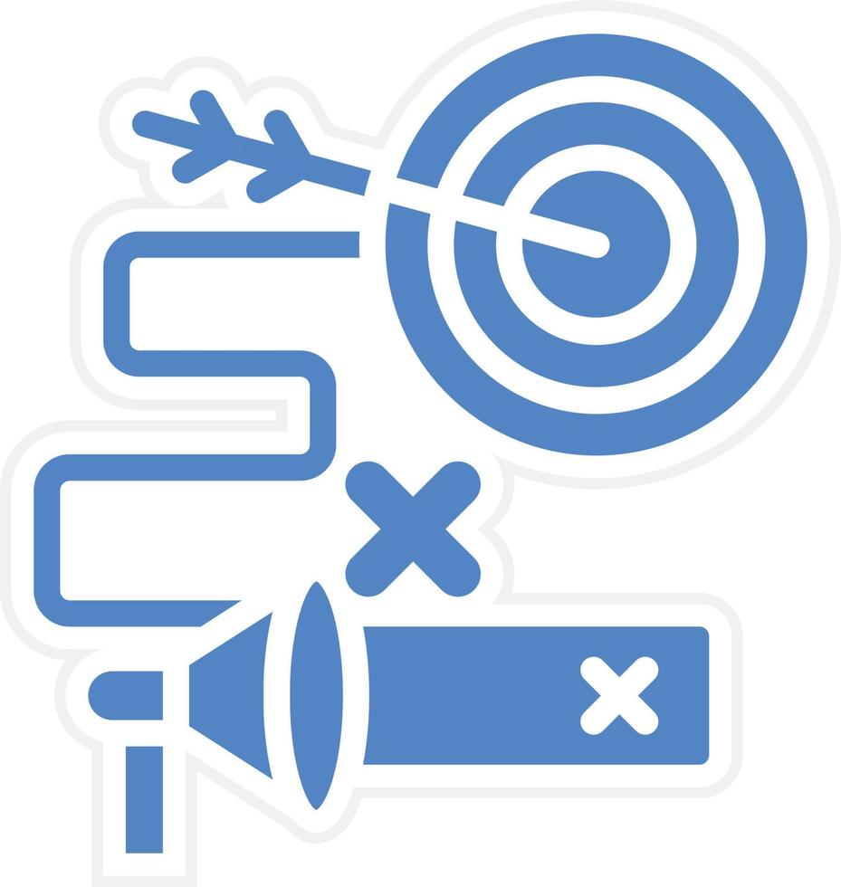 Marketing Strategy Vector Icon Design
