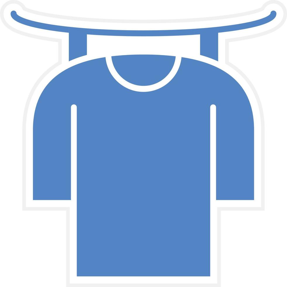 Drying Clothes Vector Icon Design