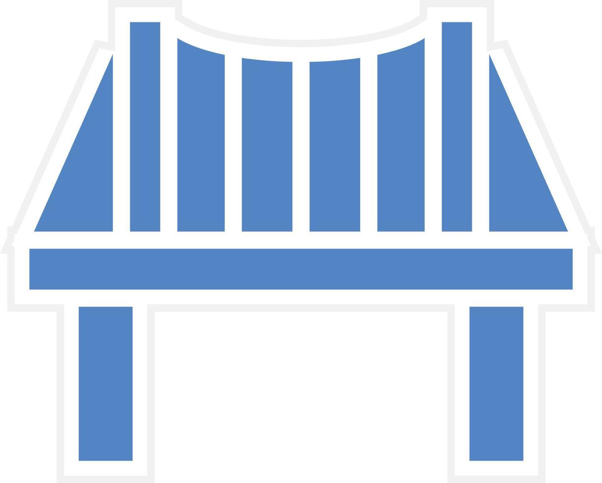 diseño de icono de vector de puente