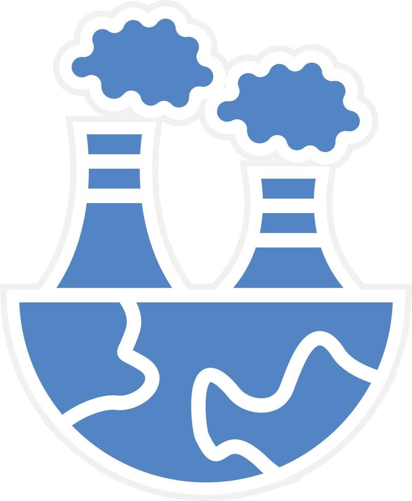 Air Pollution Vector Icon Design