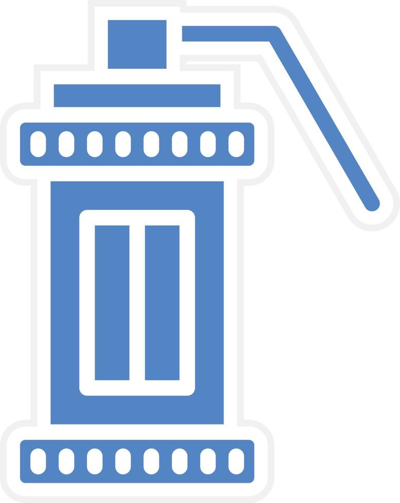 Smoke Grenade Vector Icon Design