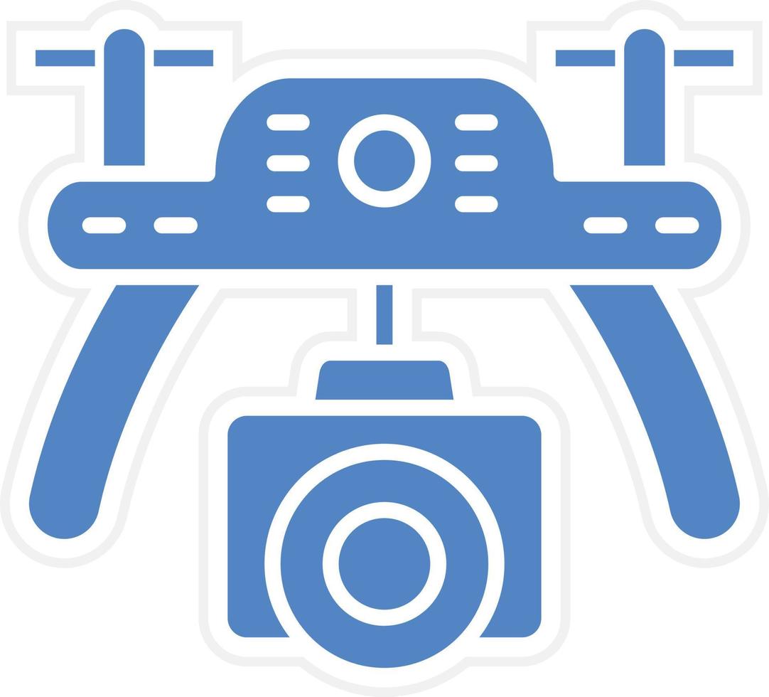 diseño de icono de vector de dron