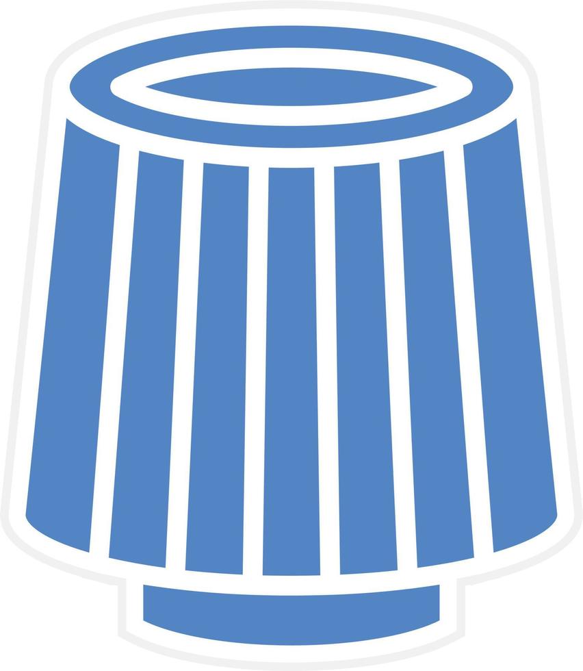 Airfilter Vector Icon Design