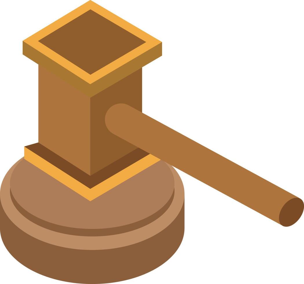 gavel vector illustration on a background.Premium quality symbols.vector icons for concept and graphic design.