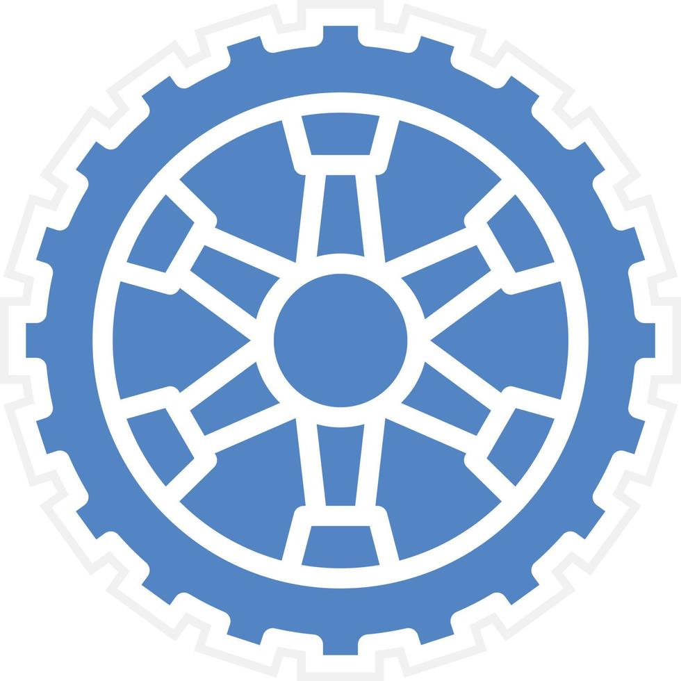 Wheel Vector Icon Design