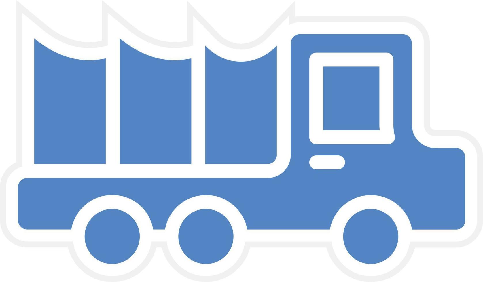 Army Car Vector Icon Design